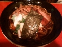 「焦がし醤油拉麺（軍鶏スープ）750円」@麺家 うえだの写真