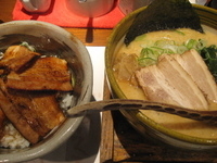 「鯛塩ラーメン+チャーシュー飯」@吉祥寺 真風の写真