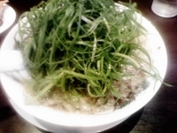 「葱ラーメン」@来来亭 多治見店の写真