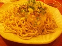 「軍鶏冷やし和えそば」@鳥料理 有明の写真