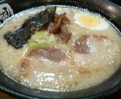 「嵐げんこつらあめん塩」@らあめん花月嵐 甲府住吉店の写真