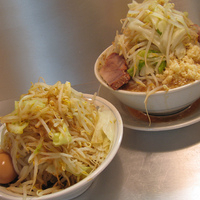 「らーめん 600円 大盛 100円 大盛 100円 （大盛ダブル」@らーめん大 練馬店の写真