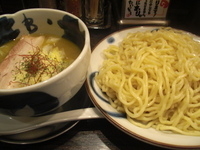 「グリーンカレーつけ麺（あつもり・大盛サービス）880円」@節骨麺たいぞう 戸越銀座店の写真