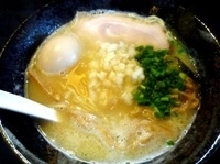 「とりそば（700円）+味たまご（100円）」@麺堂 稲葉の写真