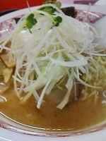 「ネギ味噌ラーメン750円」@熊長ラーメンの写真
