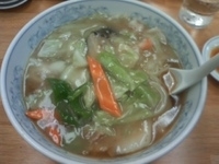 「うま煮そば 500円 + 餃子」@ぎょうざの満洲 新所沢西口店の写真