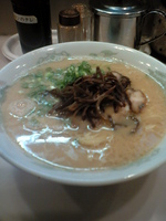 「ふくいしらーめん（あっさり）:650円」@一心の写真