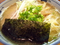 「魚こく塩ラーメン 大盛り￥680+￥100」@ラーメン天天の写真