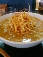 「ネギ味噌ラーメン」@煽り味噌 麺屋 横田商店の写真