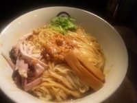 「釜玉油そば」@らーめん愉悦処 鏡花の写真