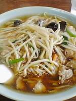 「サンマーメン（通常￥750、「本日のサービスラーメン」で￥100」@ラーメン 琉華の写真