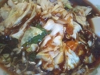 「肉ソバ+小ライス（650円+100円）」@中国料理 北京亭の写真