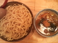 「つけめん 大+半熟玉子」@つけ麺専門店 三田製麺所 池袋西口店の写真