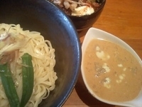 「7月限定 鯛のみその冷やがけ（配膳ミスで大盛）+ちゃしゅー飯（6」@麺屋青山 臼井店の写真