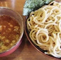 「つけ麺大盛り 半肉増し」@蝉時雨の写真