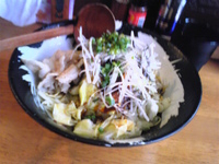 「黒龍虎?+ どかキャベツ」@らーめん幸龍の写真