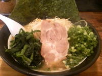 「太麺三点盛り+海苔増し+麺固め」@百麺 中目黒店の写真