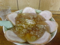 「チャーシューメン」@手打ちラーメン 丸富の写真
