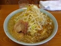 「大ラーメン 野菜辛め」@ラーメン二郎 亀戸店の写真