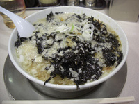 「岩のりらーめん（鬼油/たまねぎ多め）」@らーめん潤 蒲田店の写真