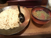 「つけ麺（ビールセット）」@つけ麺処 銀座 利休の写真