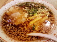 「尾道醤油ラーメン」@尾道らーめん さいごく路 新大阪驛麺通り店の写真