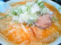 「味噌ラーメン（￥730）」@北海とんこつらーめん 純輝 潮来本店の写真