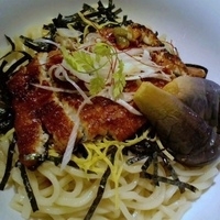 「鰻麺まぶし【創作】 945円」@らーめん 八幡屋の写真