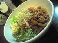 「汁なし坦々麺880円」@麺屋 無尽蔵の写真