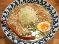 「わんたんとり塩めん」@武藤製麺所の写真