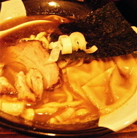 「煮干しラーメン（￥750）」@すごい煮干ラーメン凪 新宿ゴールデン街店 本館の写真