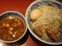 「和風つけ麺+味付け玉子」@麺香房 暖々の写真