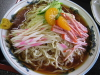 「冷やし中華そば￥650」@手打ちらーめん 伸来軒の写真