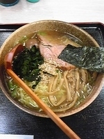 「煮干しラーメン（しお）￥600円」@匠亭の写真