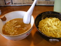 「梅かつおつけ麺」@鹿嶋まるみらーめんの写真