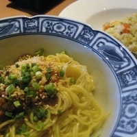 「汁なし坦々麺ランチセット（汁なし坦々麺+半チャーハン+スープ+杏」@本格四川料理 福天の写真