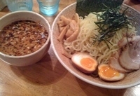 「塩だれ全部盛りつけ麺」@麺や つねじの写真