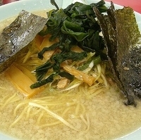 「ネギラーメン（脂少し多め・麺超硬め・味薄め）￥750」@ラーメンショップ 羽生インター店の写真