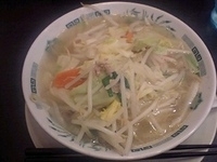 「野菜たっぷりタンメン（490円）」@日高屋 亀戸6丁目店の写真