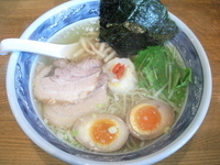 「特選塩らーめん」@らーめん しおの風 本店の写真