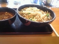 「つけ麺・男味 大盛り（450g）」@自然派ラーメン 花の季の写真