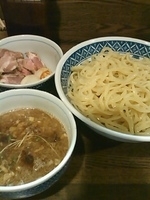 「つけめん（大盛）+チャーシュー+味玉」@燦燦斗の写真