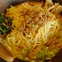 「冷し坦々麺 850円」@源火 東雲店の写真