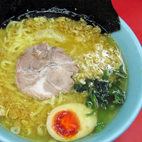 「ラーメン（並） 600円 味薄め 麺柔らかめ」@濱壱家 元住吉店の写真