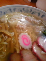 「ワンタンメン（塩）840円」@下前商店の写真