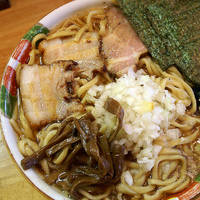 「燕三条麺 大（480グラム） 950円」@パワー軒の写真