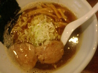 「にぼし中華そば 大盛」@づゅる麺 AOYAMAの写真