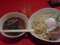 「つけ麺（醤油）￥750 麺大盛券￥50 節券￥50」@ちばからの写真