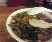 「メンマラーメン」@竹の家の写真