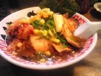 「リトルじゃげな+もやし」@らーめん じゃげな 大井町店の写真